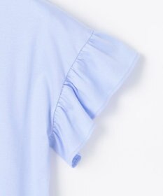 Feroux 【UVケア】フリルスリーブペプラム カットソー