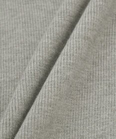 AMERICAN HOLIC バイパチ片畦衿付きニットプルオーバー