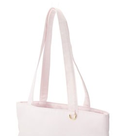 Maison de FLEUR サテンフロントフリルスクエアトートバッグ
