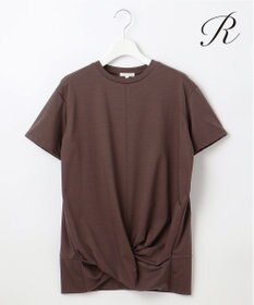 23区 【R(アール)】ツイストヘム クリアコットンTEE