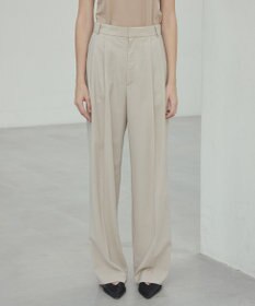 BEIGE， 【GISELe 6月号掲載】OREGANO / サマーウールタックワイドパンツ