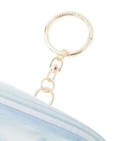 Maison de FLEUR リボンプリントクリアポーチ