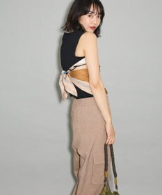 Green Parks ・ＤＯＵＢＬＥ　ＦＬＡＧＳ　ピグメント切替ノースリ