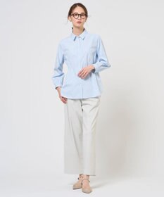 J.PRESS LADIES S 【WEB限定カラーあり】コンパクトエステネージュ シャーリング ブラウス