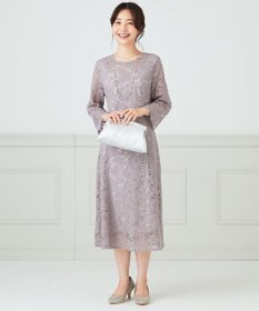 ANY SIS 【洗える】総レース ワンピース