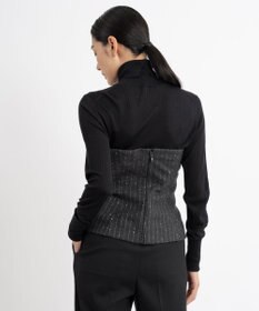 23区 S 【エステータ】ストライプシークイン ビスチェ