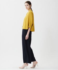 ICB L 【新色追加・UVケア・接触冷感・速乾・防シワ・洗える】 FluidBackSatin  ワイドパンツ