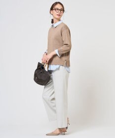 J.PRESS LADIES S 【WEB限定カラーあり】コンパクトエステネージュ シャーリング ブラウス