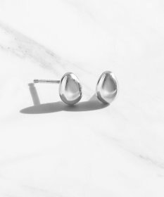 TOCCA 【WEB限定】DROP OF PETAL PLATINUM PIERCED EARRINGS プラチナ ピアス