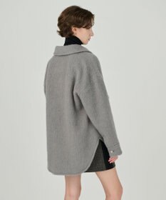 GRACE CONTINENTAL ウールオーバーシャツ