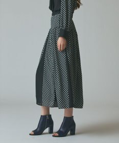 GRACE CONTINENTAL ドットコンビスカート