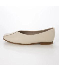 ing <ing>【WEB限定】スクエアトゥフラットシューズ