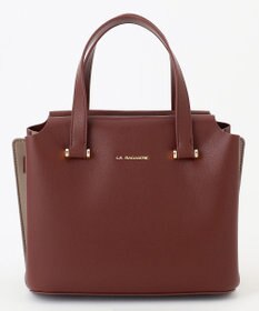 LA BAGAGERIE コンビカラー2WAYミニトートバッグ