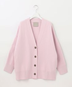 UNFILO 【軽量】コットンミックスニット カーディガン