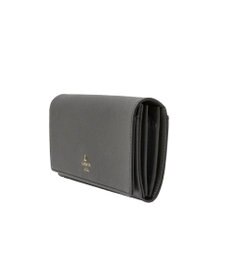 LANVIN en Bleu リュクサンブール かぶせ長財布