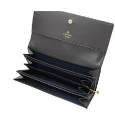 LANVIN en Bleu リュクサンブール かぶせ長財布