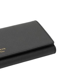 LANVIN en Bleu リュクサンブール かぶせ長財布