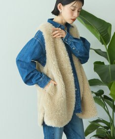 AMERICAN HOLIC 【選べる丈】ベア風ファーベスト