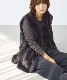 AMERICAN HOLIC 【選べる丈】ベア風ファーベスト