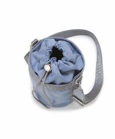 TOPKAPI 【Breath TOPKAPI】ナイロン ロゴテープ バケツ 巾着 ショルダー バッグ