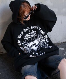 WEGO ウイングハートBIGパーカー