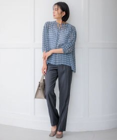 23区 L 【セットアップ対応/新色追加】ラフィーネウール フルレングスパンツ