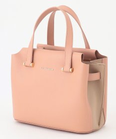 LA BAGAGERIE コンビカラー2WAYミニトートバッグ