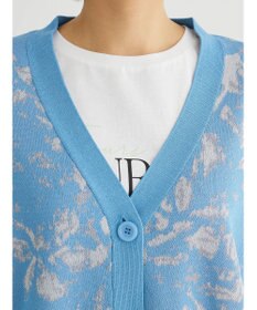 Green Parks ニュアンス柄ニットカーディガン