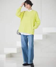 23区 S 【滝沢眞規子さん着用/VERY掲載/洗える】23区DENIM ストレッチ ワイドパンツ