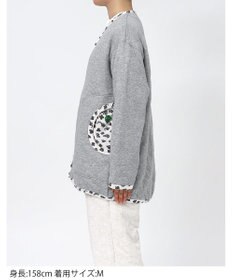 tsumori chisato SLEEP ツモリチサト カーディガン キルトニット素材(本体) あったか 長袖 ルームウェア レディース URW431 /ワコール