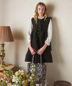 TOCCA 【ヨンア×大人百花×TOCCAコラボカラー有り】PRECIOUS WAVES BAG WITH POUCH ポーチ付きトートバッグ