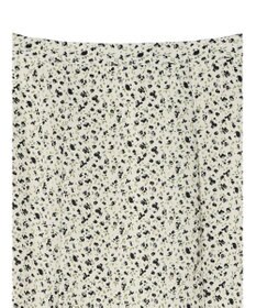 earth music&ecology 揺れる小花柄裾フレアスカート