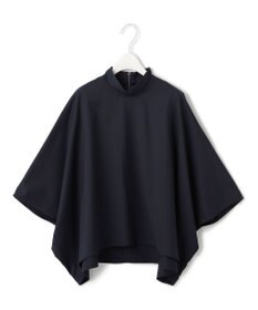 ICB 【洗える】Ｔ/Ｗブロード ハイネックブラウス