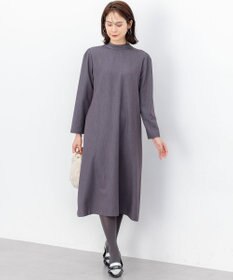 組曲 S 【前後着用可】ラメストライプボウタイ ワンピース