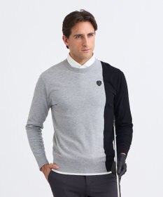 23区GOLF 【MEN】カラーブロックニット