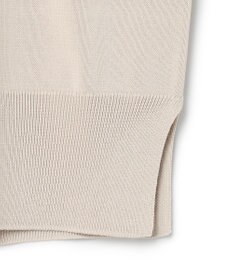 BEIGE， 【WEB限定・洗える】LECERF / 異素材ドッキングストレッチニット