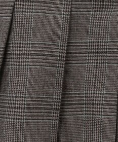 ANY KIDS チェック柄 プリーツ キュロット