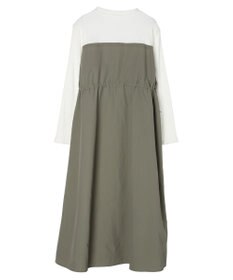 Green Parks ドロストドッキングワンピース