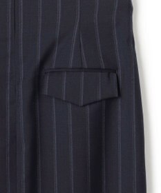 BEIGE， 【セットアップ対応】GEORGE / ウールストライプ ハイウエストスカート