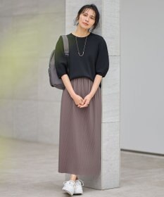 ANY パフスリーブニットプルオーバー