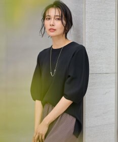 ANY パフスリーブニットプルオーバー