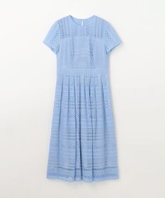 GRACE CONTINENTAL メッシュレースワンピース