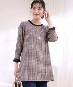 Tiaclasse 【洗える】ツイードチュニック