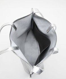 blancle メタリックレザー ガゼット2wayトートバッグ