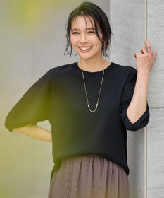 ANY パフスリーブニットプルオーバー