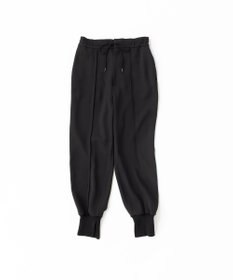 uncrave 【uncrave WHITE】ドレーピーツイル リブパンツ