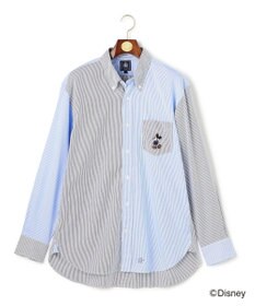 J.PRESS MEN 【DISNEY COLLECTION】【UNISEX】ピンオックス シャツ/ B.D. / ミッキーマウス