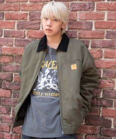 WEGO 【ユニセックス着用ITEM/MLサイズ展開】ワーカーズキルティングZIPジャケット