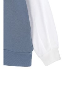 CRAFT STANDARD BOUTIQUE 裏毛袖レイヤード風パーカー