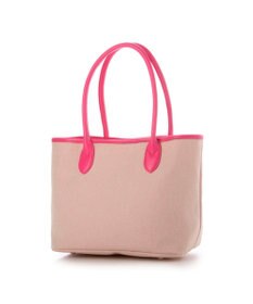 UNBILLION ペルケ perche / キャンバス・蛍光シープレザートートバッグ